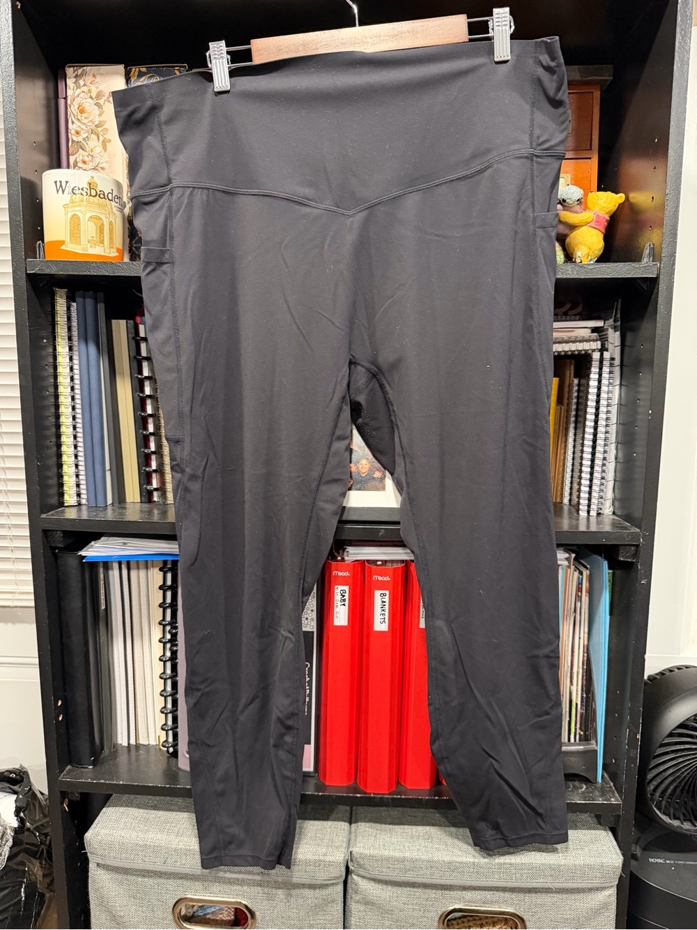 HALARA Black High-Waist Active Leggings